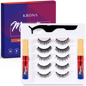 KRONA Magnetic Eyelashes with Eyeliner